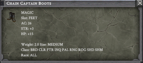 CHAIN CAPTAIN BOOTS item card